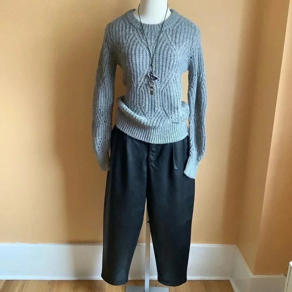 ABERCROMBIE & FITCH Wool/Alpaca Cable Knit Sweater Size S - Picture 15 of 16